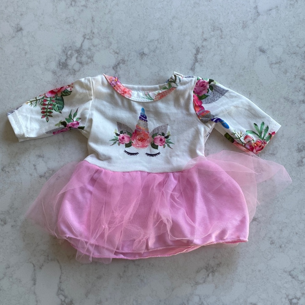 AMERICAN GIRL DOLL UNICORN DRESS
